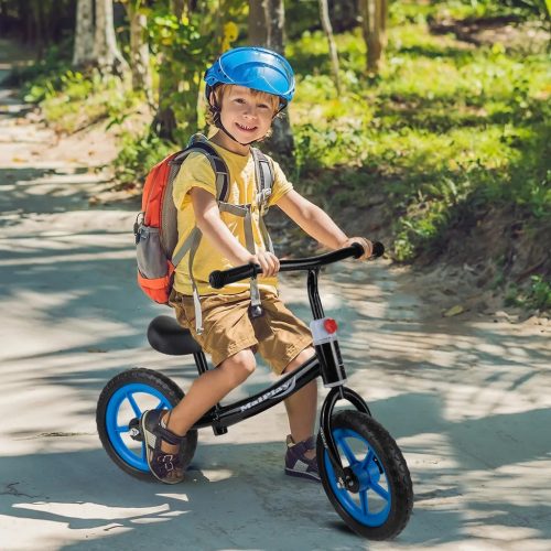 Futóbicikli kék-fekete Malplay