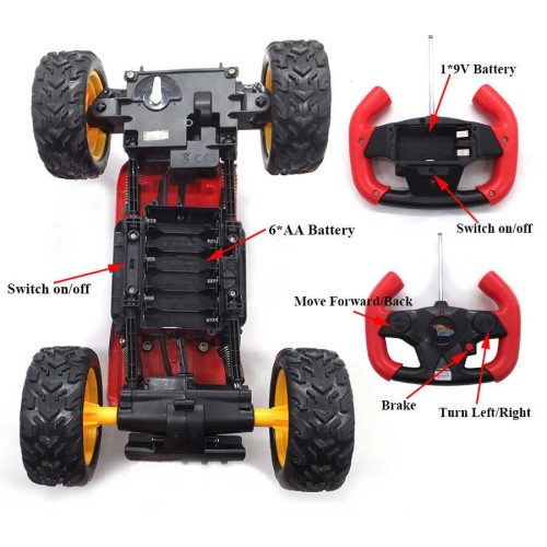 Távirányítós Rock Crawler Action - 1:18, többféle