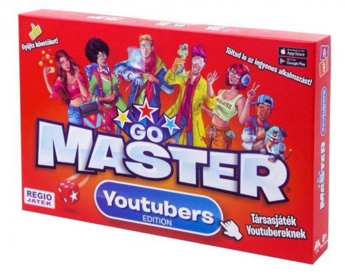 Go Master Youtubers társasjáték