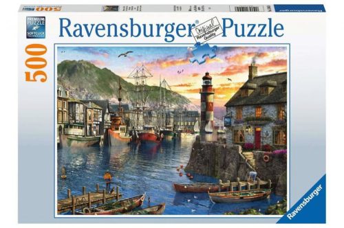 Reggeli kikötő 500 db puzzle