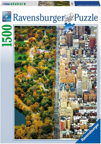 Kettészelt város New York 1500 db puzzle