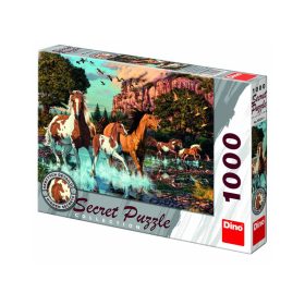 Lovak 1000 darabos titkos puzzle