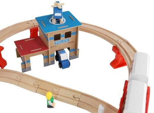 Fa vonat nagy készlet