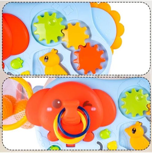 Bébi járássegítő levehető oktató asztallal 2in1