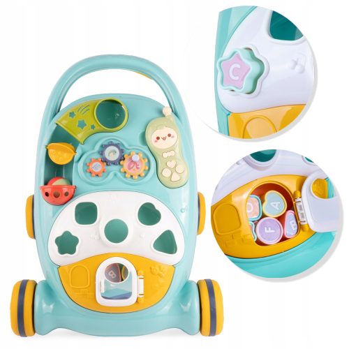 Járássegítő babáknak telefonal, zenével formakeresővel