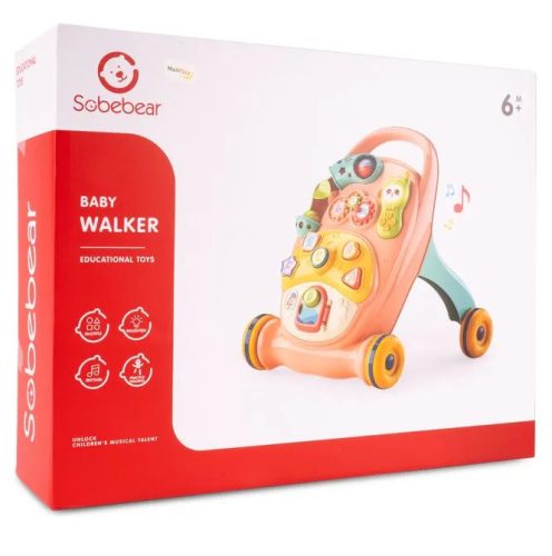 Járássegítő babáknak telefonal, zenével formakeresővel