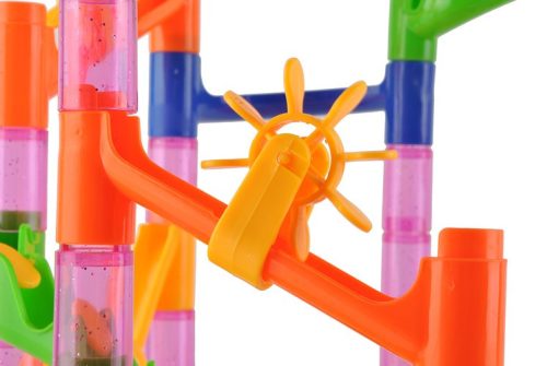 Golyópálya 105 db-os készlet