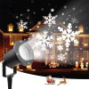 Karácsonyi LED projektor hópelyhekkel 
