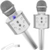 Karaoke mikrofon ezüst