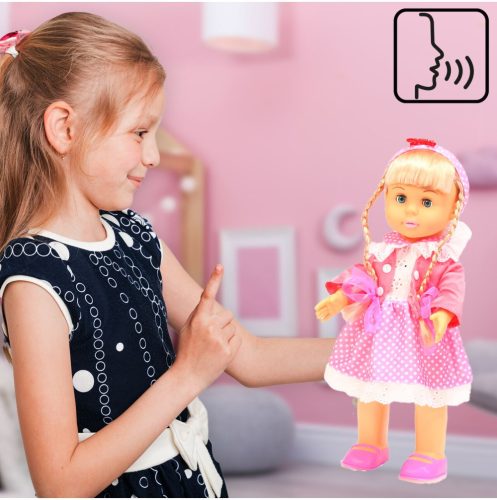 Belinda interaktív, sétáló, járó baba