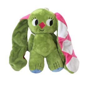 Kockásfülű nyúl plüss 23cm-es álló