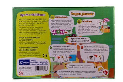 Kockásfülű útnak indul társasjáték