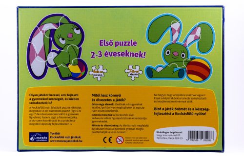 Kockásfülű labdázik kirakó 