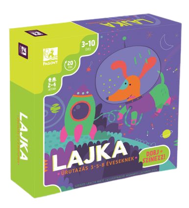 Lajka -Űrutazás 3-5-8 éveseknek