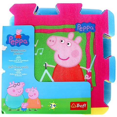 Szivacs puzzle Peppa Pig 