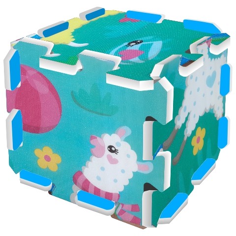 Szivacspuzzle Lámával