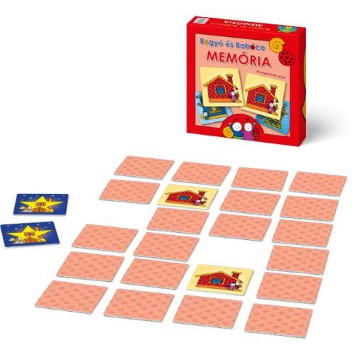 Memória - Bogyó és Babóca játék