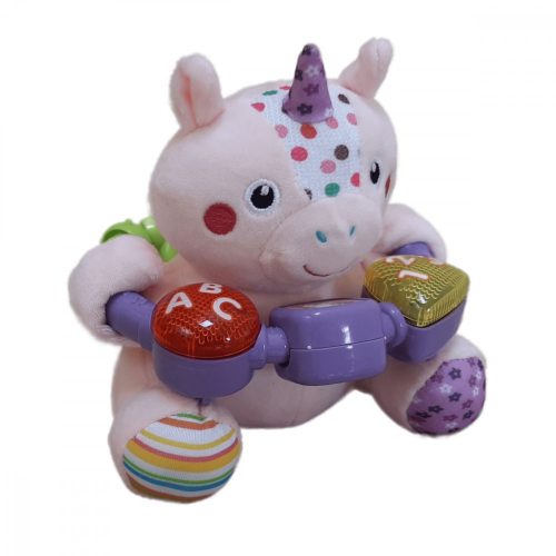 Zenélő Baby unikornis plüss 20cm 