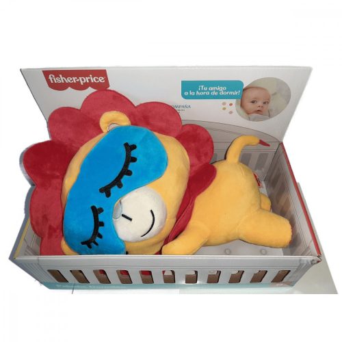 Fekvő oroszlán plüss Fisher Price 30cm