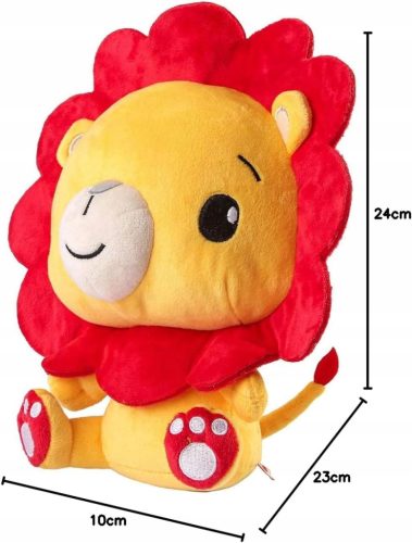 Álló oroszlán plüss Fisher Price 20cm