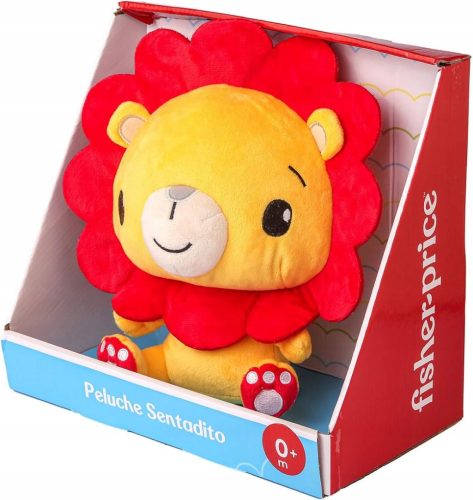 Álló oroszlán plüss Fisher Price 20cm