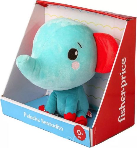 Álló elefánt plüss Fisher Price 20cm