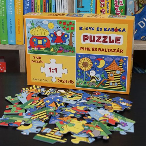 Puzzle Pihe és Baltazár 2*24db