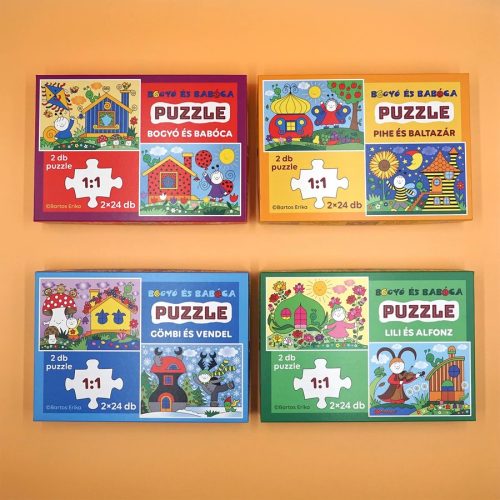 Puzzle Pihe és Baltazár 2*24db