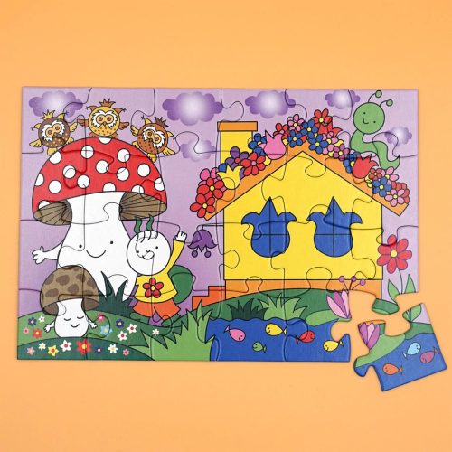 Puzzle Gömbi és Vendel 2*24 db