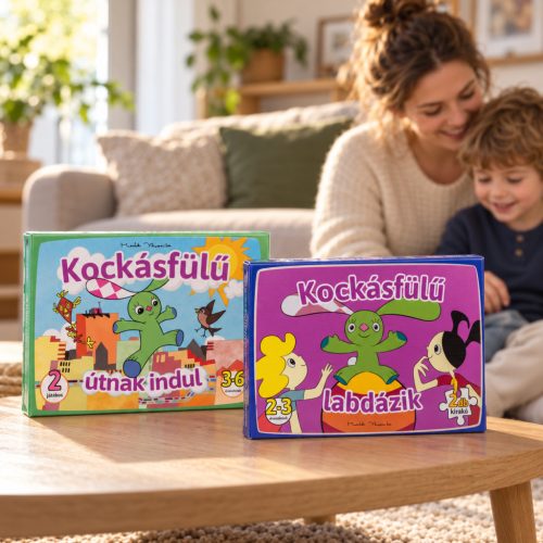 Kockásfülű nyúl társas és kirakó csomag