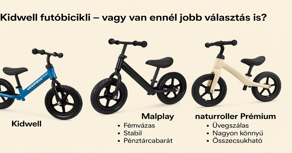 Kidwell futóbicikli – vagy van ennél jobb választás is?